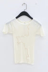 BASERANGE Cotton T-shirt France BAS-TOGE-CG-000-UNDYED